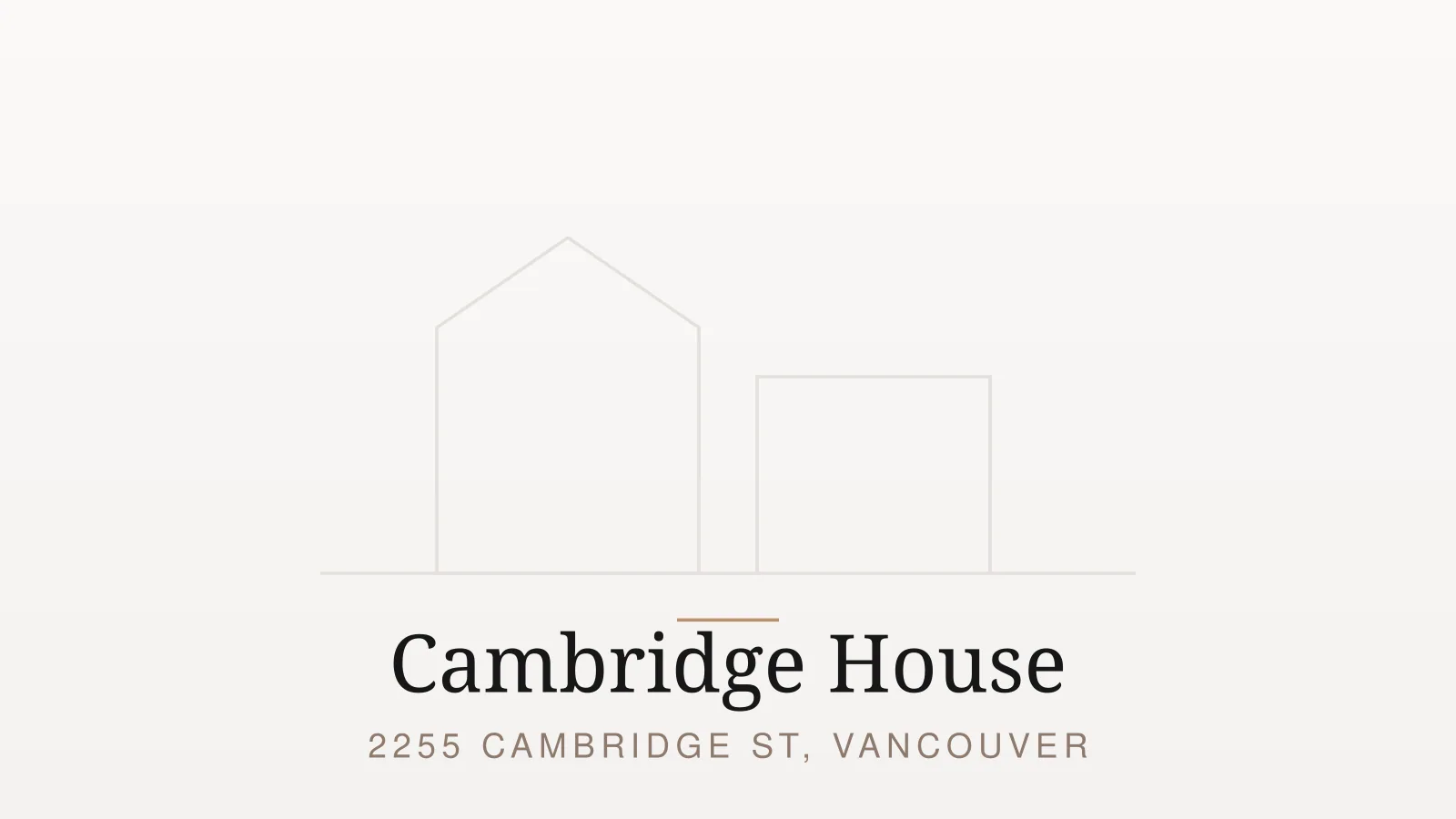Cambridge House (photo pending)