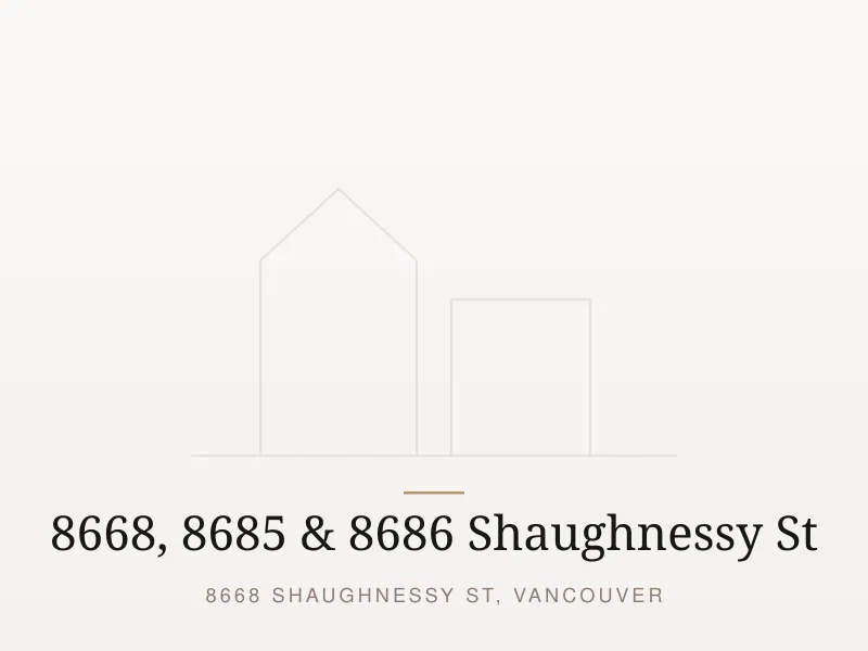 8668, 8685 & 8686 Shaughnessy St (photo pending)